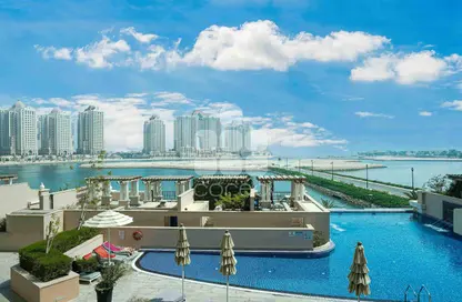 Apartment - 1 Bedroom - 2 Bathrooms for rent in Viva East - Viva Bahriyah - The Pearl Island - Doha