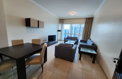 شقة - غرفة نوم - 1 حمام للايجار في برج الشاطئ - الخليج الجنوبي - الخليج الغربي - الدوحة