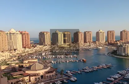 شقة - غرفة نوم - 2 حمامات للايجار في وان بورتو ارابيا - بورتو أرابيا - جزيرة اللؤلؤة - الدوحة