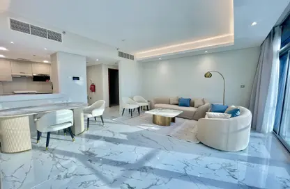 شقة - 2 غرف نوم - 3 حمامات للايجار في برج مارينا 23 - منطقة المارينا - الوسيل