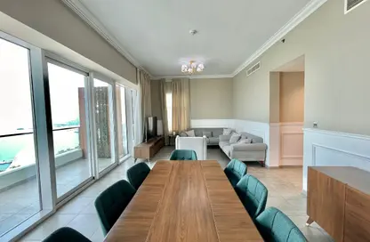 Apartment - 3 Bedrooms - 3 Bathrooms for rent in Lusail Marina Heights - Marina District - Lusail