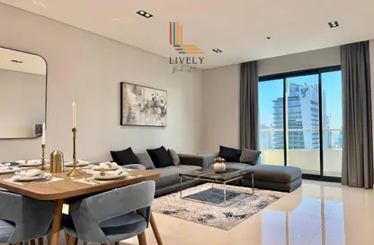 Apartment - 2 Bedrooms - 3 Bathrooms for rent in Marina Tower 27 - Marina District - Lusail