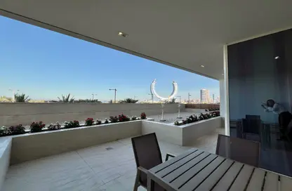 Apartment - 1 Bedroom - 2 Bathrooms for rent in Jawharat Lusail - Marina District - Lusail