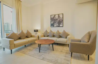 Apartment - 2 Bedrooms - 3 Bathrooms for rent in Lusail Residence - Marina District - Lusail