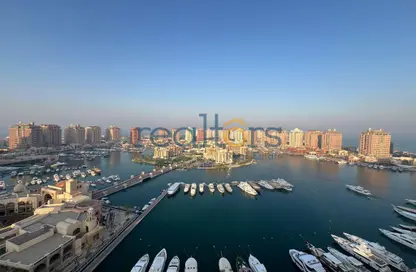 Apartment - 2 Bedrooms - 3 Bathrooms for sale in East Porto Drive - Porto Arabia - The Pearl Island - Doha