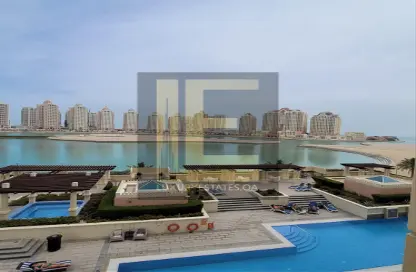 شقة - غرفة نوم - 2 حمامات للايجار في فيفا بحرية شرق - فيفا بحرية - جزيرة اللؤلؤة - الدوحة
