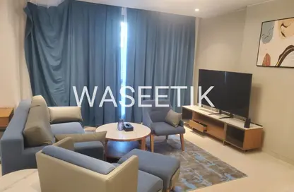 شقة - 1 حمام للايجار في البلاج الجنوبي - البلاج - جزيرة اللؤلؤة - الدوحة