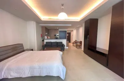 Apartment - Studio - 1 Bathroom for rent in Viva West - Viva Bahriyah - The Pearl Island - Doha