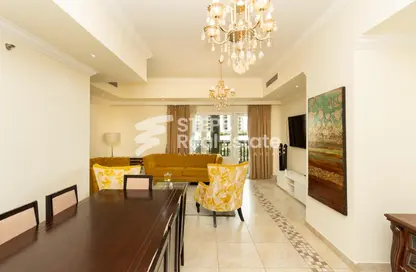 Apartment - 1 Bedroom - 2 Bathrooms for rent in East Porto Drive - Porto Arabia - The Pearl Island - Doha