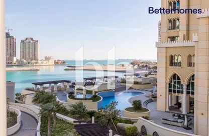 Apartment - 1 Bedroom - 2 Bathrooms for rent in Viva West - Viva Bahriyah - The Pearl Island - Doha