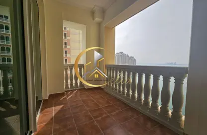 Apartment - Studio - 1 Bathroom for rent in Viva West - Viva Bahriyah - The Pearl Island - Doha