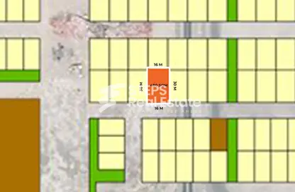 2D Floor Plan image for: Land - Studio for sale in Lusail City - Lusail, Image 1