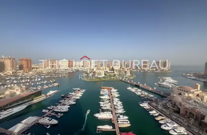 Apartment - 3 Bedrooms - 5 Bathrooms for rent in East Porto Drive - Porto Arabia - The Pearl Island - Doha