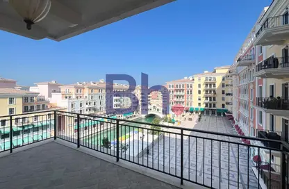 Apartment - 2 Bedrooms - 3 Bathrooms for rent in Nobili - Qanat Quartier - The Pearl Island - Doha