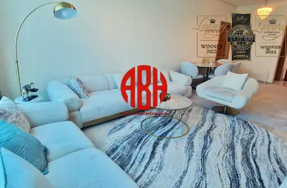 Apartment - 1 Bedroom - 2 Bathrooms for rent in Zig Zag Tower A - Zig Zag Towers - West Bay - Doha