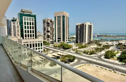 شقة - 2 غرف نوم - 3 حمامات للايجار في برج المارينا - منطقة المارينا - الوسيل