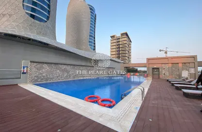 Apartment - 1 Bedroom - 2 Bathrooms for rent in Lusail Residence - Marina District - Lusail