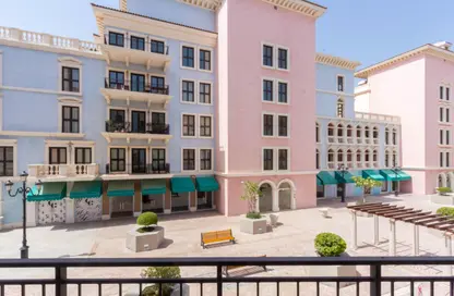 Outdoor Building image for: Apartment - 3 Bedrooms - 3 Bathrooms for rent in Chateau - Qanat Quartier - The Pearl Island - Doha, Image 1