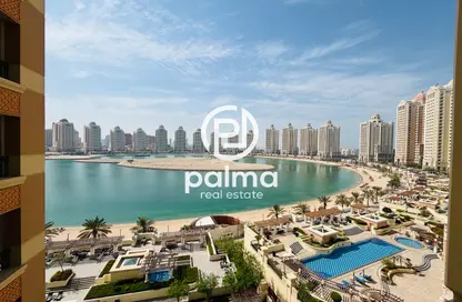 Apartment - 1 Bedroom - 1 Bathroom for rent in Viva West - Viva Bahriyah - The Pearl Island - Doha