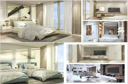 Apartment - 3 Bedrooms - 4 Bathrooms for sale in Milos Residence - West Bay Lagoon - Doha