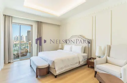 Apartment - 3 Bedrooms - 4 Bathrooms for rent in The St. Regis Marsa Arabia Island - Marsa Arabia - The Pearl Island - Doha