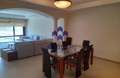 Apartment - 2 Bedrooms - 3 Bathrooms for rent in West Porto Drive - Porto Arabia - The Pearl Island - Doha