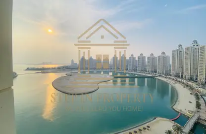 Apartment - 1 Bedroom - 2 Bathrooms for rent in Viva West - Viva Bahriyah - The Pearl Island - Doha