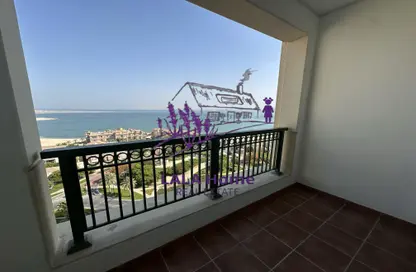شقة - 2 غرف نوم - 3 حمامات للايجار في فيفا غرب - فيفا بحرية - جزيرة اللؤلؤة - الدوحة