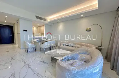 Apartment - 2 Bedrooms - 3 Bathrooms for rent in Lusail Residence - Marina District - Lusail