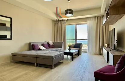 Apartment - 1 Bedroom - 2 Bathrooms for rent in Burj DAMAC Waterfront - Waterfront Residential - The Waterfront - Lusail