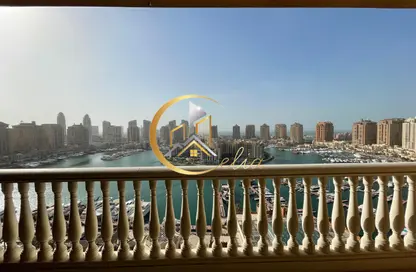 Apartment - 2 Bedrooms - 3 Bathrooms for rent in East Porto Drive - Porto Arabia - The Pearl Island - Doha