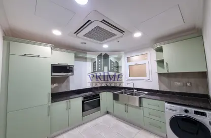 Kitchen image for: Apartment - 3 Bedrooms - 3 Bathrooms for rent in Najma Street - Najma - Doha, Image 1