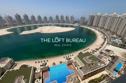 Apartment - Studio - 1 Bathroom for rent in Viva West - Viva Bahriyah - The Pearl Island - Doha