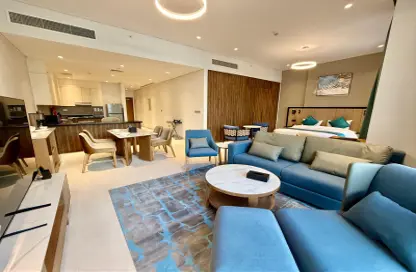 Apartment - Studio - 1 Bathroom for rent in La Plage Centrale - La Plage - The Pearl Island - Doha