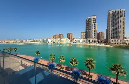 شقة - غرفة نوم - 2 حمامات للايجار في جزيرة جيوان - جزيرة اللؤلؤة - الدوحة
