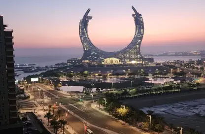 Apartment - 2 Bedrooms - 3 Bathrooms for rent in Burj DAMAC Waterfront - Waterfront Residential - The Waterfront - Lusail