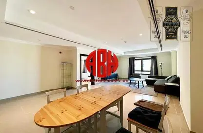 Apartment - 1 Bedroom - 2 Bathrooms for rent in East Porto Drive - Porto Arabia - The Pearl Island - Doha