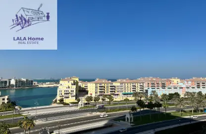 شقة - 2 غرف نوم - 3 حمامات للايجار في بياتزا العربية - بورتو أرابيا - جزيرة اللؤلؤة - الدوحة