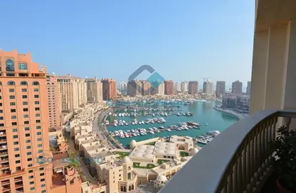 Apartment - 3 Bedrooms - 3 Bathrooms for sale in East Porto Drive - Porto Arabia - The Pearl Island - Doha