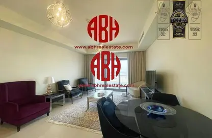 Apartment - 2 Bedrooms - 3 Bathrooms for rent in Burj DAMAC Marina - Marina District - Lusail