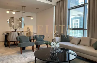 Apartment - 2 Bedrooms - 3 Bathrooms for rent in Lusail Residence - Marina District - Lusail