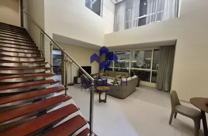 دوبلكس - غرفة نوم - 2 حمامات للايجار في لوسيل ريسيدينس - منطقة المارينا - الوسيل