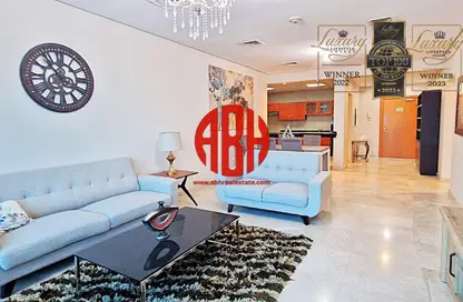 Apartment - 1 Bedroom - 2 Bathrooms for rent in Zig Zag Tower B - Zig Zag Towers - West Bay - Doha Apartment - 1 Bedroom - 2 Bathrooms for rent in Zig Zag Tower B - Zig Zag Towers - West Bay - Doha