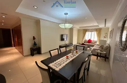 شقة - 2 غرف نوم - 3 حمامات للبيع في طريق بورتو الشرقي - بورتو أرابيا - جزيرة اللؤلؤة - الدوحة