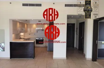Apartment - 1 Bedroom - 2 Bathrooms for rent in Marine - Qanat Quartier - The Pearl Island - Doha