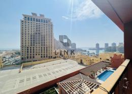 Apartment - 1 bedroom - 2 bathrooms for rent in Tower 21 - Porto Arabia - The Pearl Island - Doha