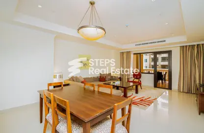 Apartment - 2 Bedrooms - 3 Bathrooms for rent in West Porto Drive - Porto Arabia - The Pearl Island - Doha