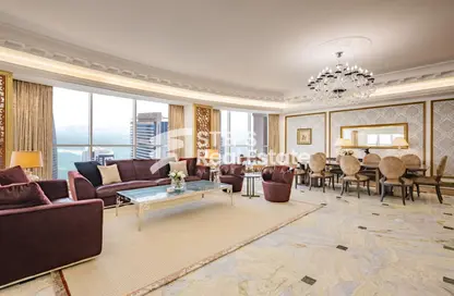 Apartment - 6 Bedrooms - 7+ Bathrooms for rent in West Bay Tower - West Bay - West Bay - Doha