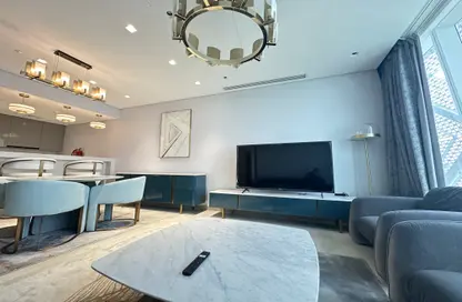 Apartment - 1 Bedroom - 2 Bathrooms for rent in West Bay Tower - West Bay - West Bay - Doha Apartment - 1 Bedroom - 2 Bathrooms for rent in West Bay Tower - West Bay - West Bay - Doha