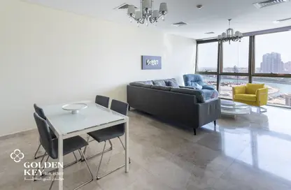 Apartment - 2 Bedrooms - 4 Bathrooms for rent in Zig Zag Tower A - Zig Zag Towers - West Bay - Doha